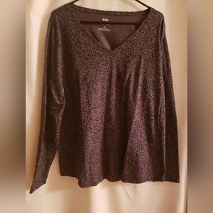 Evei every day long sleeve top